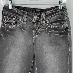 Silver Jeans Suki Flap Skinny